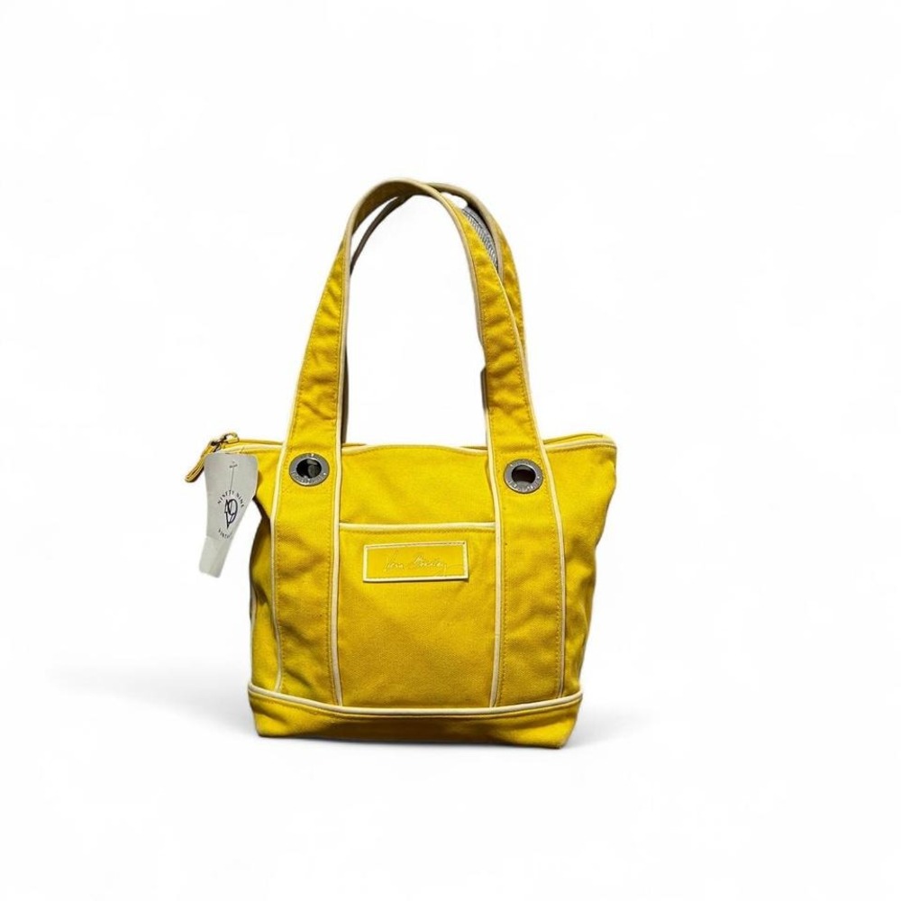 Vera Bradley On The Go tote bag in the Sunshine Yellow